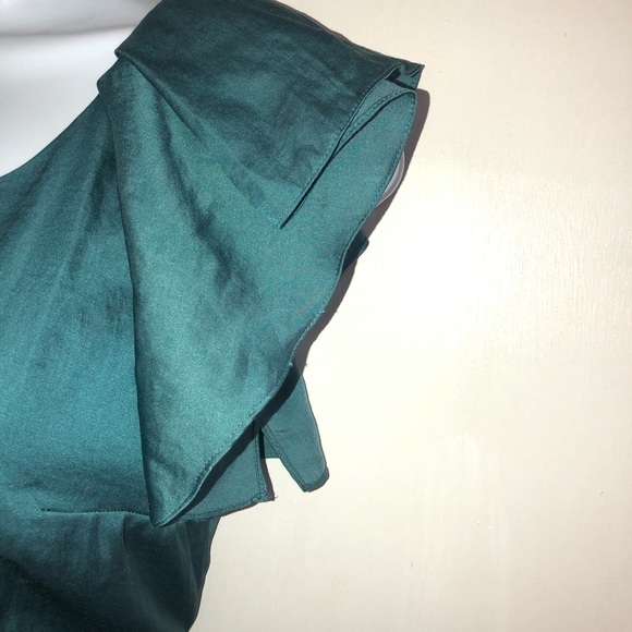 Ann Taylor LOFT Jade Flutter Sleeve Dress - Picture 5 of 8